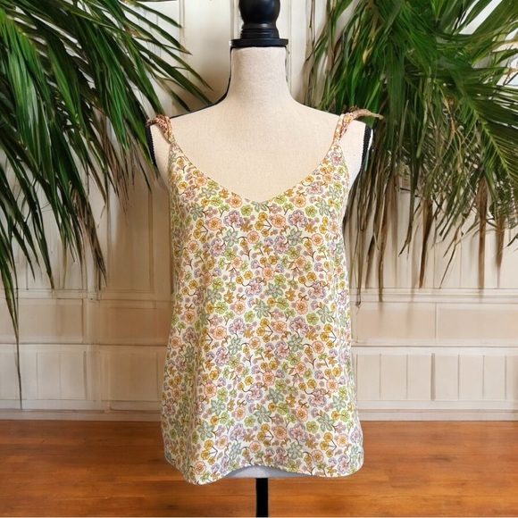 SCOTCH & SODA Maison Scotch Floral Print Camisole Top – Size S - Picture 2 of 15